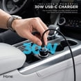 thumbnail image 5 of iHome 15W Magnetic Wireless Charging Car Mount 8pc Kit with Retractable Cable, 5 of 7
