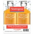 thumbnail image 1 of Neutrogena Oil-Free Acne Face Wash, 9.1 fl. oz., 2 pk., 1 of 8