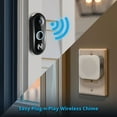 thumbnail image 6 of Night Owl 1080p Wi-Fi Smart Video Doorbell with Chime, 6 of 10