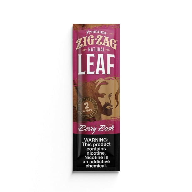 Zig Zag Natural Leaf Wraps Berry Bash 2 ct., 25 pk. - Samsclub.com