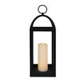 thumbnail image 3 of Member's Mark 28" Black Lantern with Flameless Pillar Candle, 3 of 7