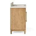 thumbnail image 8 of Member's Mark Enzo Collection 30" Bathroom Vanity with Rattan Cabinet Doors, Natural Finish, 8 of 9