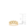 thumbnail image 4 of 0.36 CT. T.W. Diamond Cuban Link Band in 14K Yellow Gold, I-I1, 4 of 4