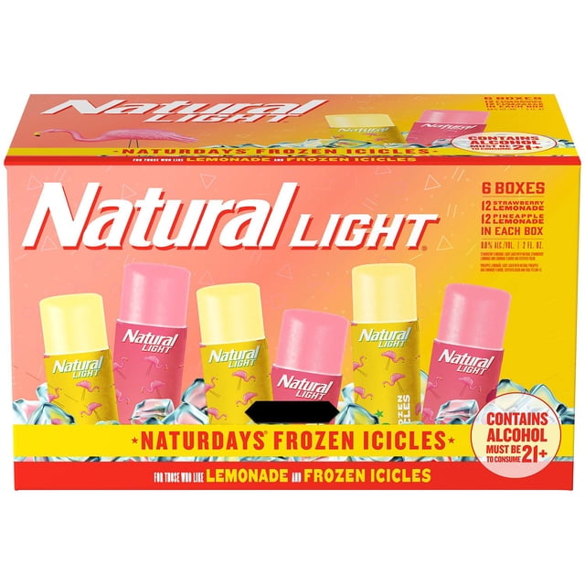 Natural Light Naturdays Frozen Icicles (2 oz., 24 ct.)