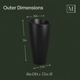 thumbnail image 4 of Mayne Modesto Tall Planter, Choose Size, 4 of 10