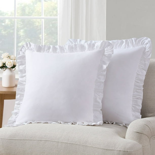 Draper James 2-Pack Solid Ruffle Decorative Pillows - Samsclub.com