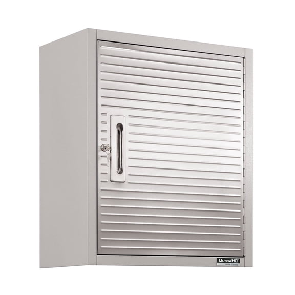 Seville Classics UltraHD Wall Storage Cabinet, 24" W x 12" D x 28" H