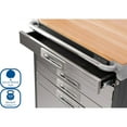 thumbnail image 5 of Seville Classics UltraHD 6-Drawer Rolling Cabinet, 28" W x 25" D x 34.5" H, 5 of 16