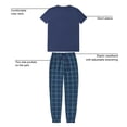 thumbnail image 10 of Member's Mark Men's 2-Piece Holiday Jogger Pajama Set, 10 of 11