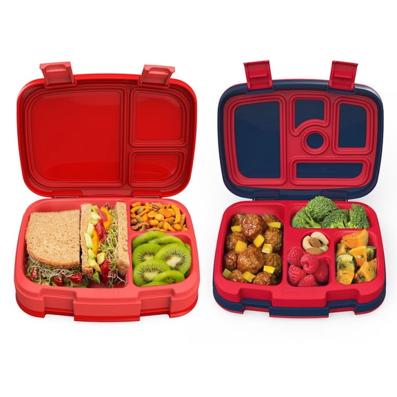 One Bentgo Fresh and One Bentgo Kids Lunch Box, Choose Color