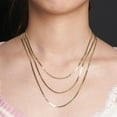 thumbnail image 4 of Serpentine Chain Necklace in 14K Gold, 4 of 4