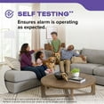 thumbnail image 7 of Kidde 10-Year Battery Smoke & Carbon Monoxide Detector with LED Warning Lights, 7 of 13