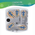 thumbnail image 4 of Lifesmart LS550 Plus 5-Person 65-Jet 230v Spa with Ozonator, 4 of 10