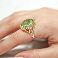 thumbnail image 4 of Treated Solitaire Gemstone Ring in 14K Gold, 4 of 7