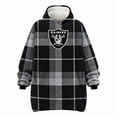 thumbnail image 1 of Pegasus Sports Las Vegas Raiders Wearable Sherpa Throw, 1 of 7