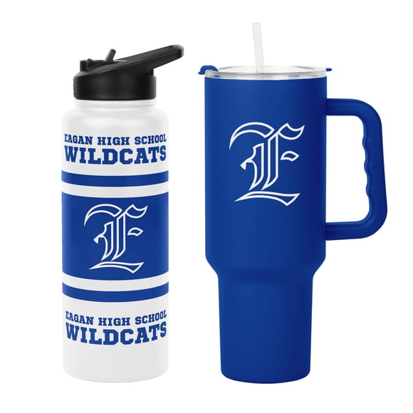 Logo Brands Eagan High School Tumbler Set