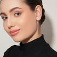 thumbnail image 5 of Lab Created 2.00 CT. T.W. Fancy Cut Diamond Stud Earrings in 18K Gold, 5 of 5
