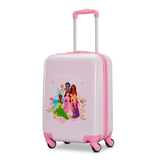 Disney x American Tourister Kids Spinner Carry On Suitcase (Assorted Colors)