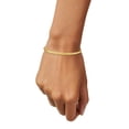 thumbnail image 4 of 7" Diamond Cut Stretch Bracelet in 14K Gold, 4 of 4