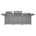 thumbnail image 3 of TYTUS Modular Trio with 4-Burner Gas Grill, Charcoal Grill and 2-Burner Gas Griddle, 3 of 10