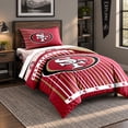 thumbnail image 4 of Logo Brands San Francisco 49ers Twin/Twin XL Bed-In-A-Bag Set, 4 of 5