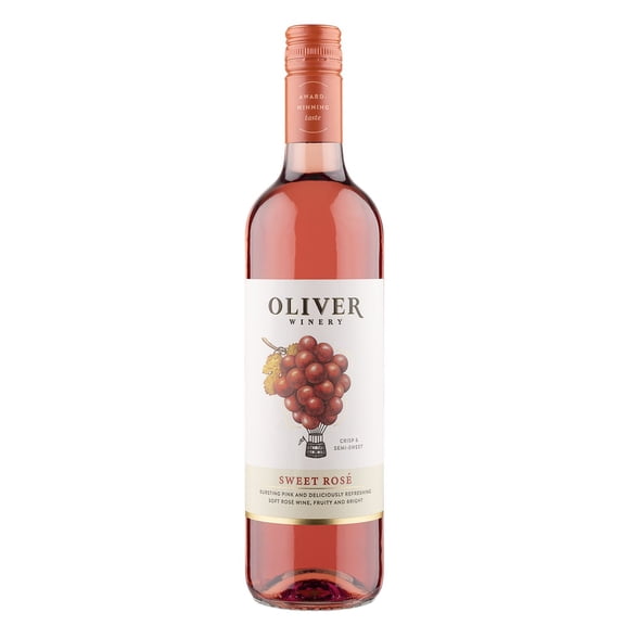 Oliver Winery Soft Rosé Wine, 750 ml