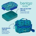 thumbnail image 2 of Bentgo 2-Piece Kids Snap & Go Lunch Set: Leak-Proof Lunch Box & Deluxe Insulated Lunch Bag, 2 of 6