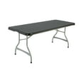 thumbnail image 1 of Lifetime 6' Commercial Grade Stacking Folding Table, Assorted Colors, 1 of 12
