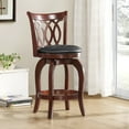 thumbnail image 1 of Marion 24" Scroll Back Swivel Stool, Assorted Colors, 1 of 4
