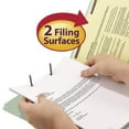 thumbnail image 3 of Smead 2" Expansion File Folder, 1/3 Cut Assorted Position Tab, 2 Fasteners, Legal, Gray Green, 25ct., 3 of 9