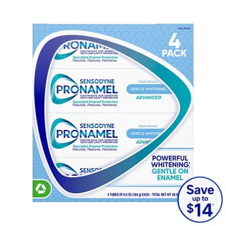 Sensodyne Pronamel Advanced Whitening Toothpaste, 6.5 oz., 4 pk.