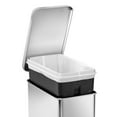 thumbnail image 2 of simplehuman 2.7-Gal Profile Step Can, Brushed Stainless Steel, 2 of 4