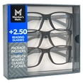 thumbnail image 5 of Member's Mark Square Reading Glasses, 3 pk., 5 of 6