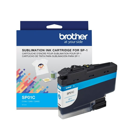 Brother SP01CS Sublimation Ink Cartridge, Cyan