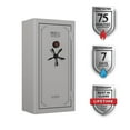 thumbnail image 2 of Sports Afield 32-Gun Fireproof and Waterproof Safe with Electronic Lock, 2 of 6