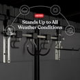 thumbnail image 7 of Keter Multi Hanger Mount Tool Storage Rack Wall Organizer, 7 of 14