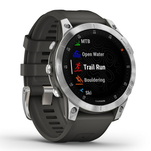 時計 Garmin Epix Steel / Graphite 47mm Garmin Epix 2nd Generation, 47mm Slate Steel with Graphite