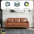 thumbnail image 2 of Serta Fleming Faux Leather Sofa, 2 of 6