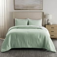 thumbnail image 1 of Member's Mark 3-Piece Solid Cotton Gauze Comforter Set, Assorted Sizes, 1 of 7