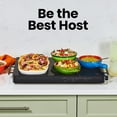 thumbnail image 2 of Chefman Family-Sized Glass Top Warming Tray, 21" x 16", 2 of 7