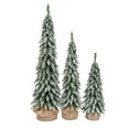 thumbnail image 3 of Member's Mark Pre-Lit Flocked Alpine Trees, Set of 3, 3 of 3