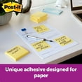 thumbnail image 3 of Post-it Notes, 3" x 3", Canary Yellow, 27 Pads, 2,700 Total Sheets, 3 of 8