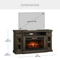 thumbnail image 2 of Member's Mark Manhattan Media Fireplace, Assorted Colors, 2 of 11