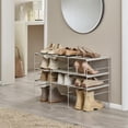 thumbnail image 2 of Joseph Joseph Level Plus Adjustable 3-Tier Shoe Rack, 2 of 6