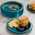 thumbnail image 3 of NFL Round Paper Plates, 10", 85 ct., Choose Your Team, 3 of 8