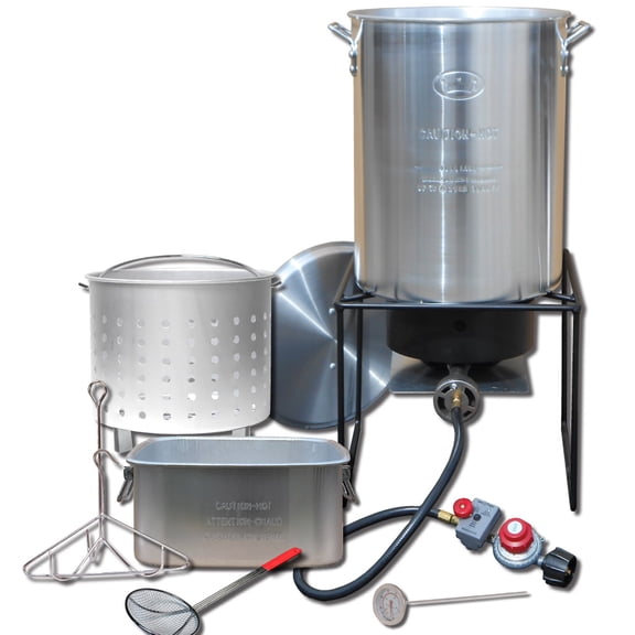 King Kooker Multi-Purpose Outdoor Frying, Boiling and Steaming Package