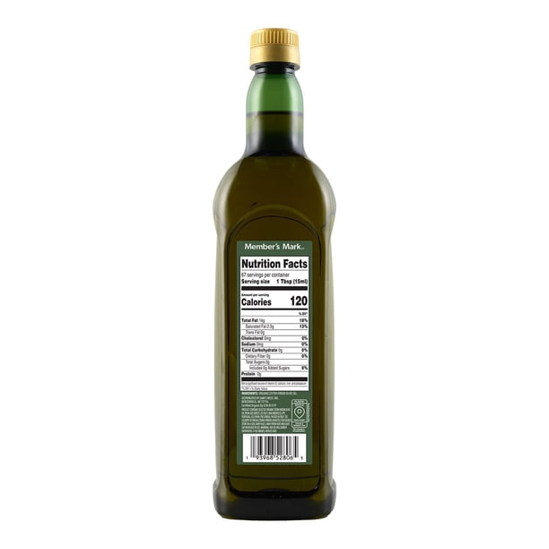 Member's Mark Organic Extra Virgin Olive Oil, 34 fl. oz