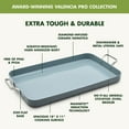 thumbnail image 3 of GreenPan Valencia Pro Ceramic Nonstick Double Burner Griddle, 3 of 11