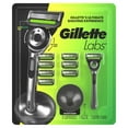 thumbnail image 9 of GilletteLabs Men's Exfoliating Razor, 5 Blade, Handle + 8 Cartridges, 9 of 10