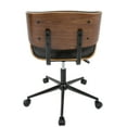 thumbnail image 4 of Lombardi Mid-Century Modern Adjustable Office Chair, Assorted Colors, 4 of 9